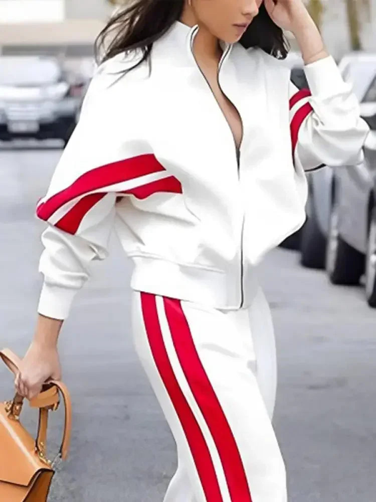 Side-Striped Pant Sets