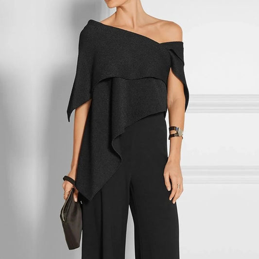 Asymmetric One Shoulder Tunic